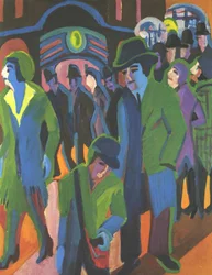 Street with Passersby